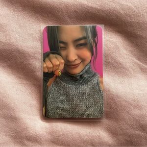 Ryujin Cheshire yes24 pob pre order benefit photocard itzy
